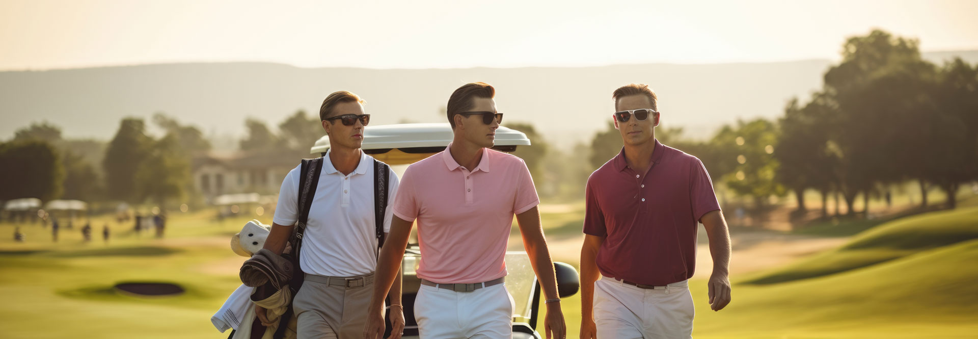 Golf course background