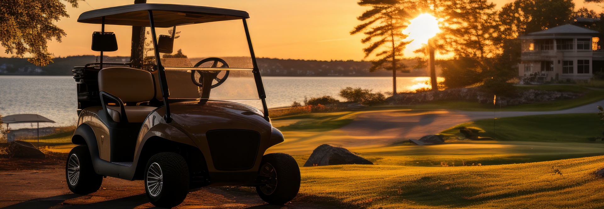 Golf course background