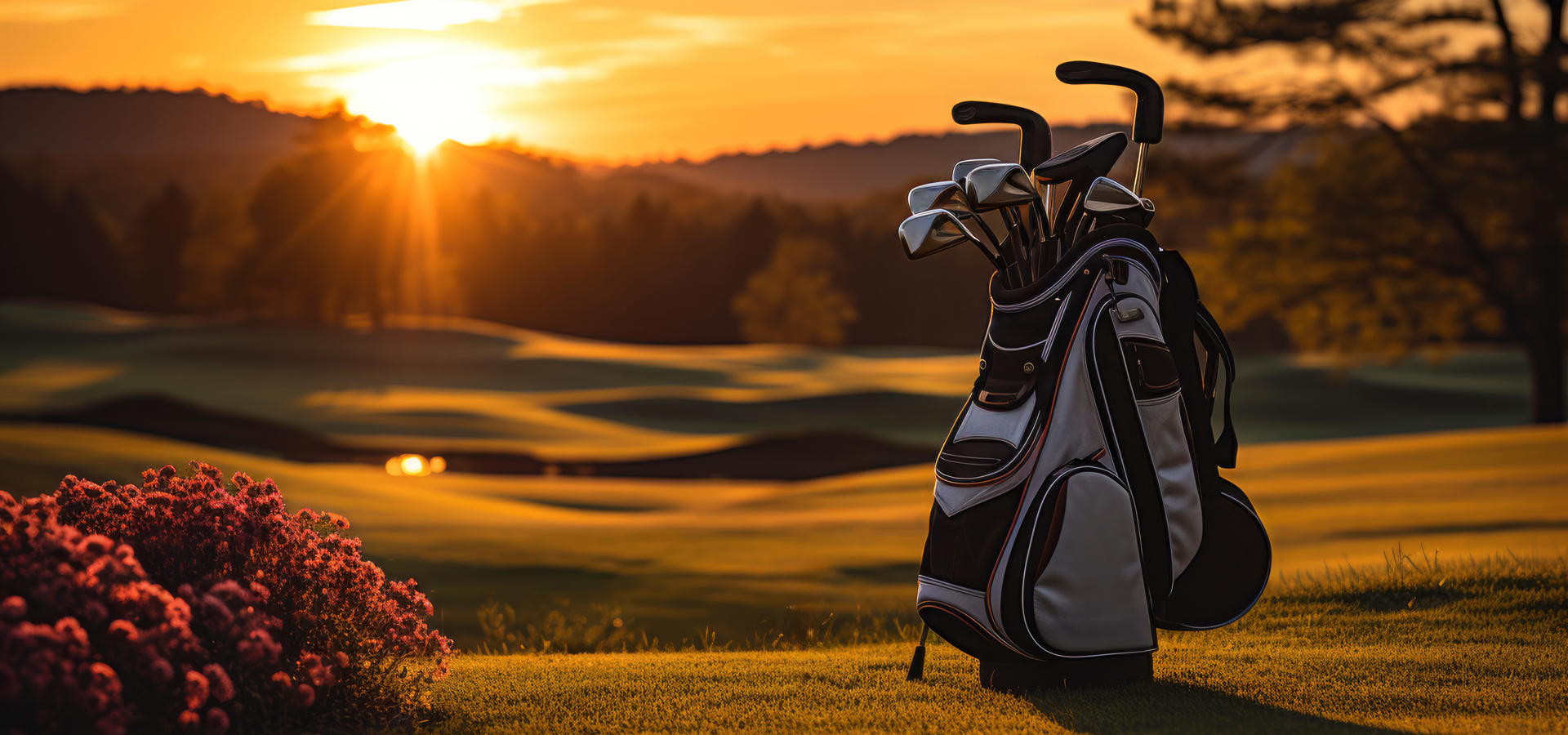 Golf course background